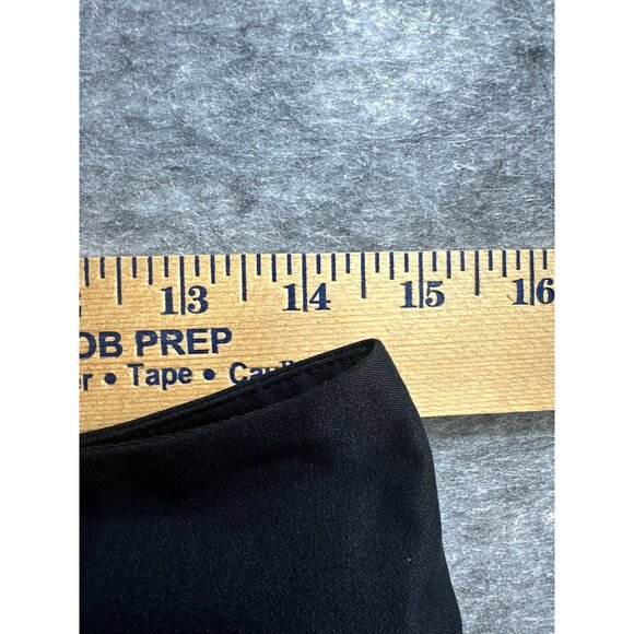 Adidas Womens Climalite Black Cropped Pants Size 2 Polyester Blend - Picture 5 of 10